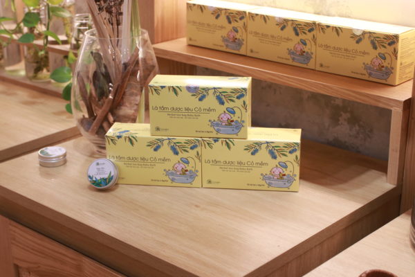 Lá tắm dược liệu Cỏ Mềm thành phần 100% từ thiên nhiên