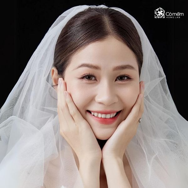 Kiểu tóc cô dâu Hàn Quốc