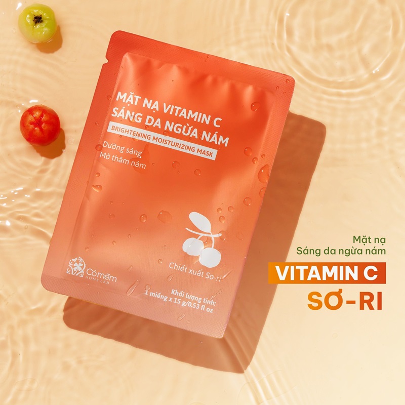 mặt nạ vitamin C