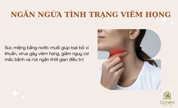 nước muối sinh lý súc miệng