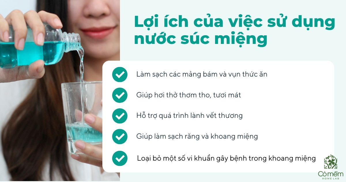 cách sử dụng nước súc miệng