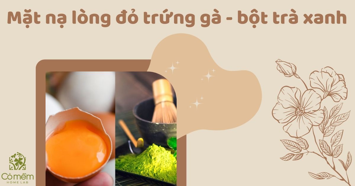 mặt nạ lòng đỏ trứng gà trị nám