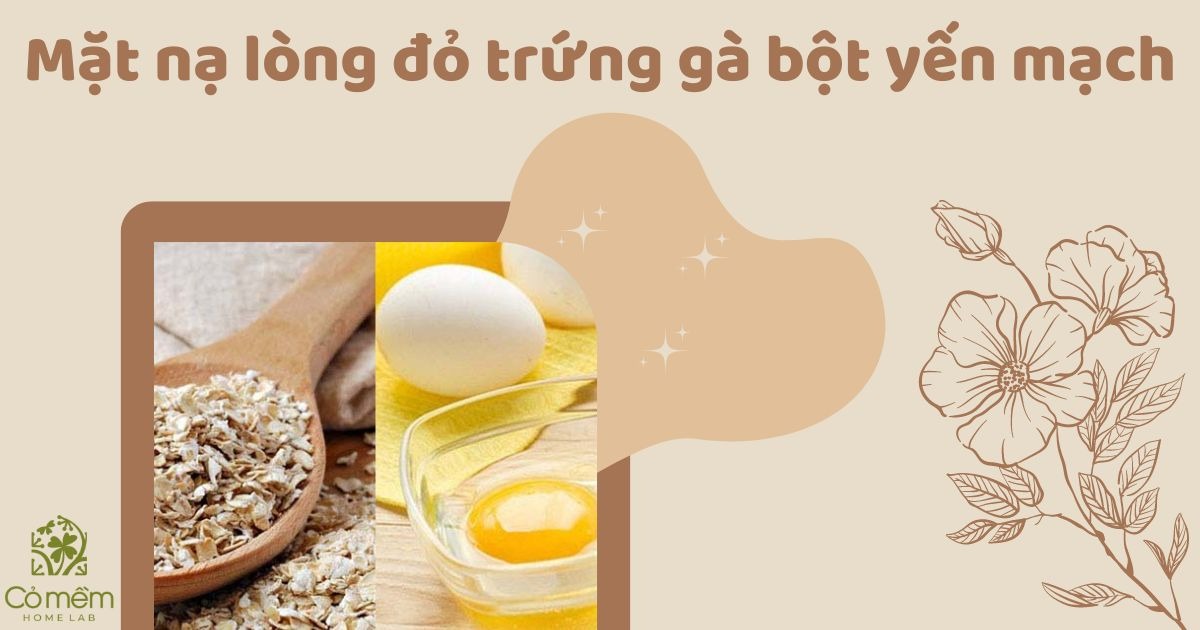 mặt nạ lòng đỏ trứng gà trị nám