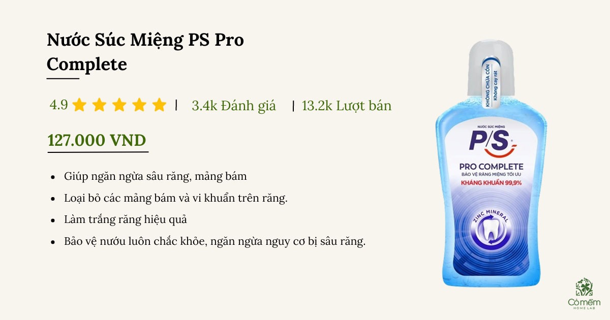 nước súc miệng trắng răng