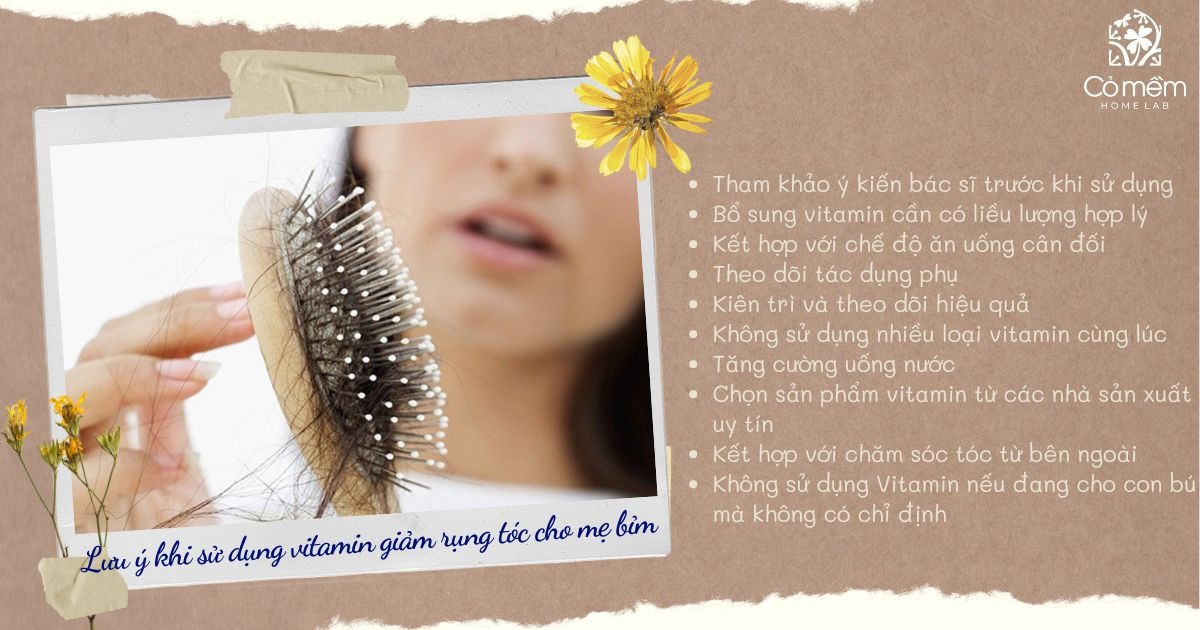 mẹ bỉm sau khi sinh cần bổ sung vitamin gì 