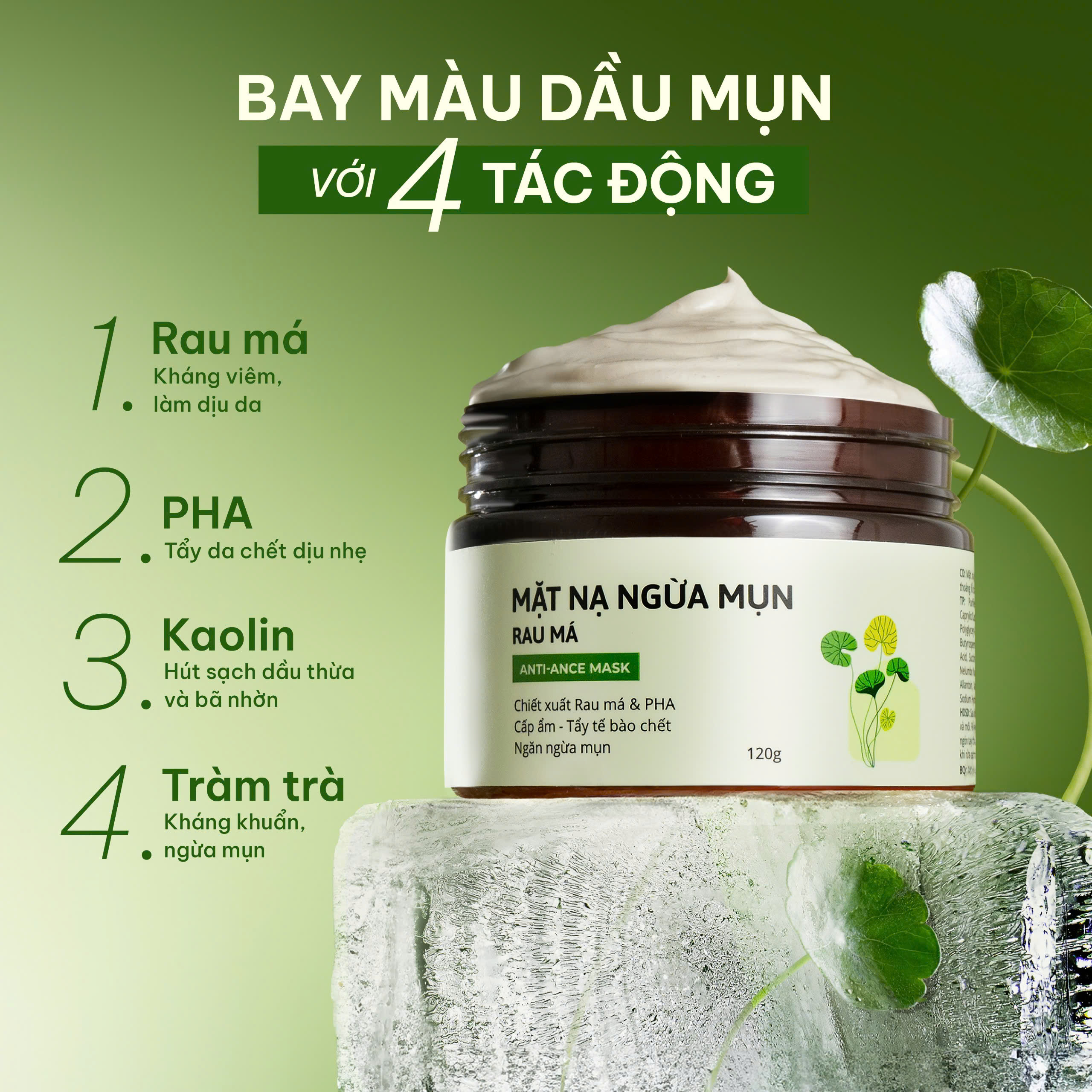 mặt nạ rau má