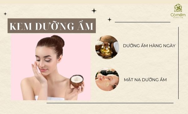 dầu dừa dưỡng da