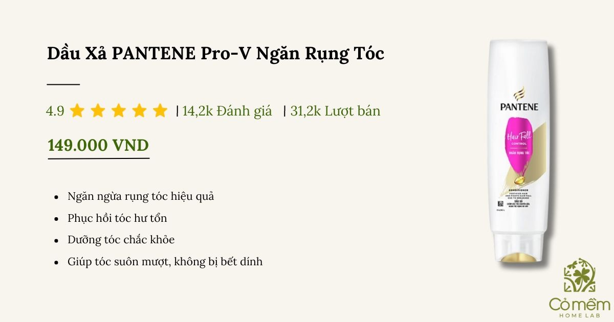 dầu xả ngăn rụng tóc