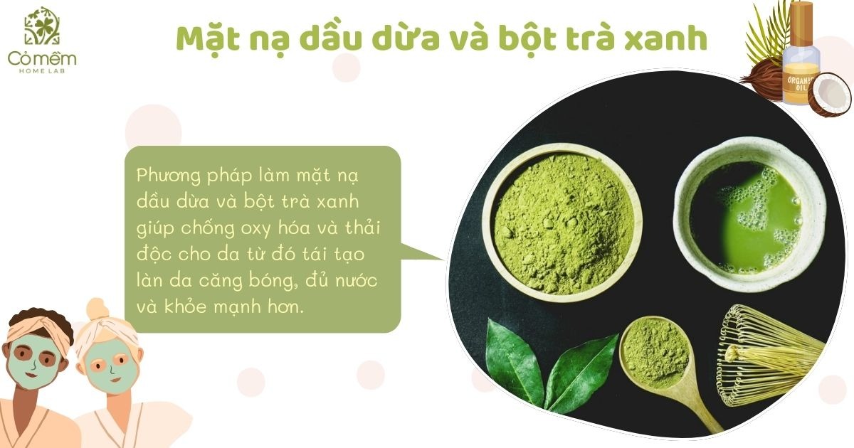 tác dụng của dầu dừa với da mặt