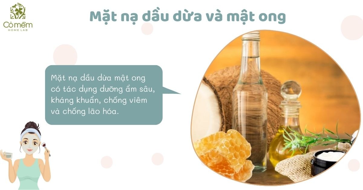 tác dụng của dầu dừa với da mặt