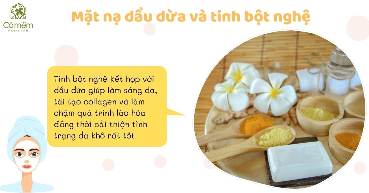 tác dụng của dầu dừa với da mặt