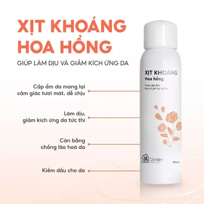 xịt khoáng dùng cho bà bầu