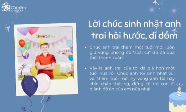 lời chúc sinh nhật anh trai