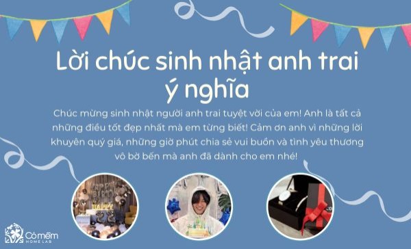 lời chúc sinh nhật anh trai