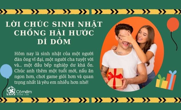 Lời chúc sinh nhật chồng