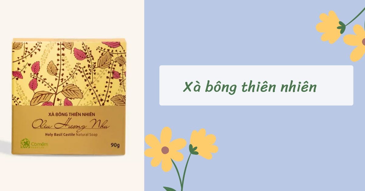 xà bông thiên nhiên