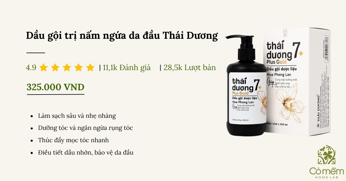 Dầu gội trị ngứa da đầu 