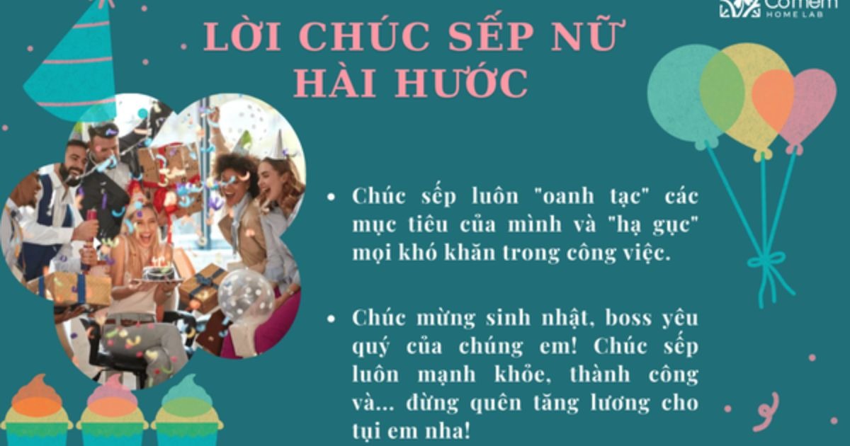 Lời chúc sinh nhật sếp 