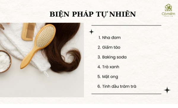 dau đầu dầu nhờn 