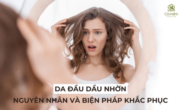 dau đầu dầu nhờn 