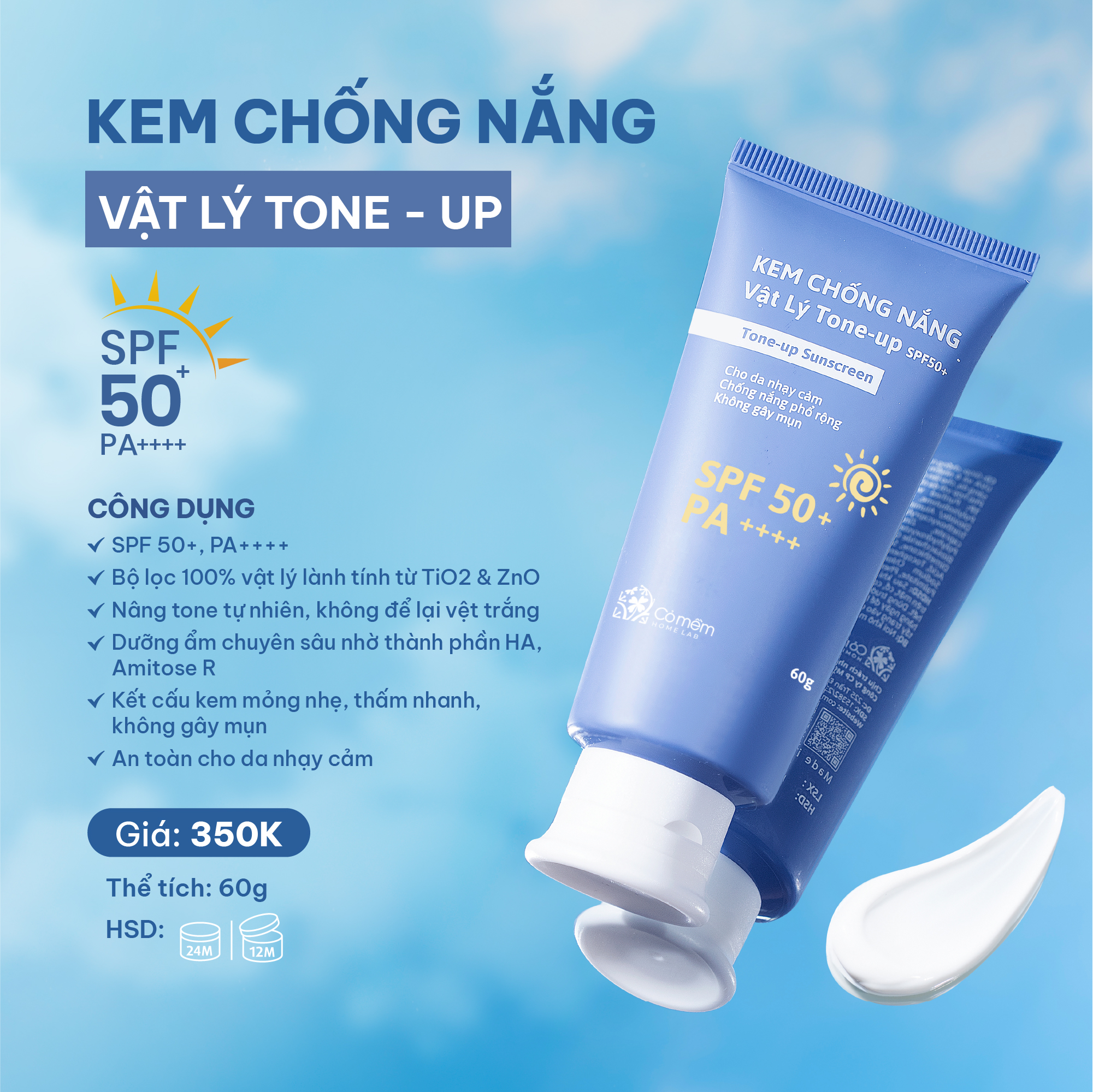 kem chống nắng vật lý