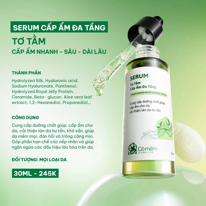 serum ha nên dùng sáng hay tối