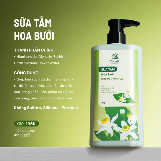 sữa tắm phố xa