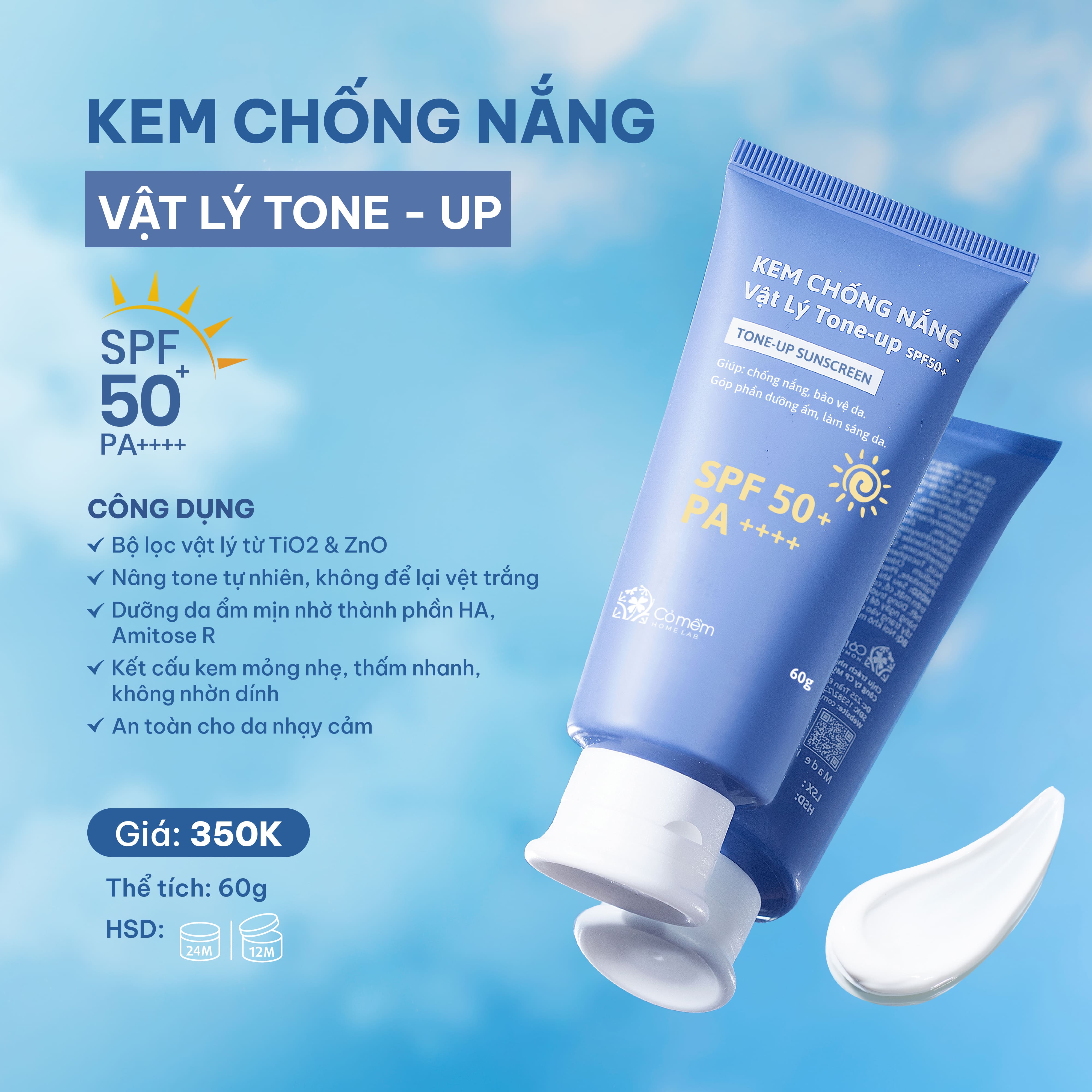 kem chống nắng vật lý