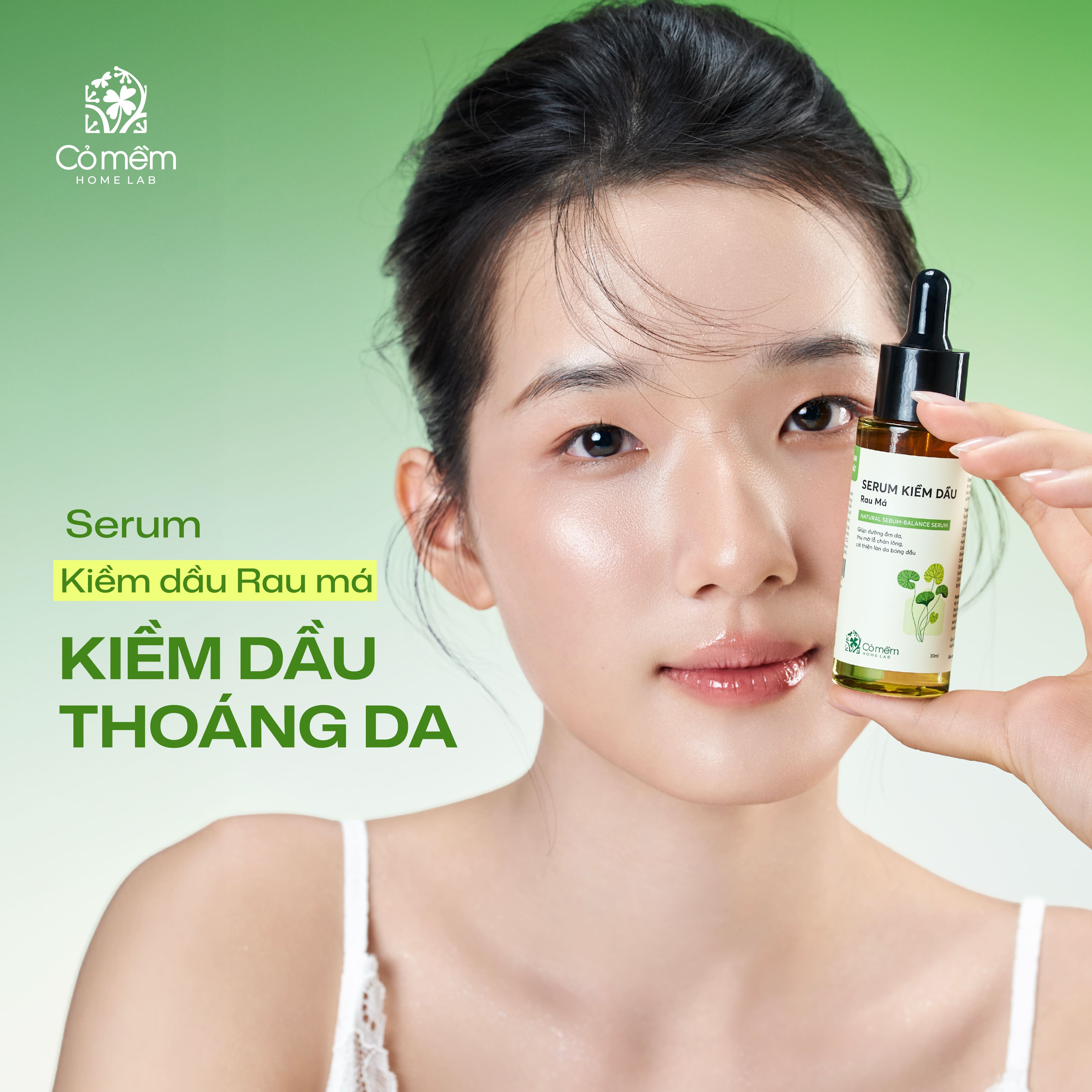 Serum kiềm dầu Rau M&aacute;