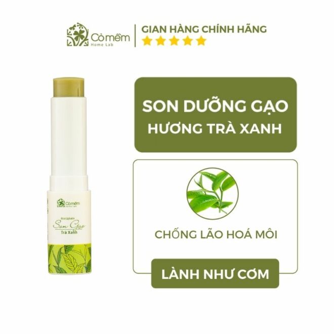 Son Dưỡng Gạo - 3 Lựa Chọn Hồng/ Cam/ Không Màu