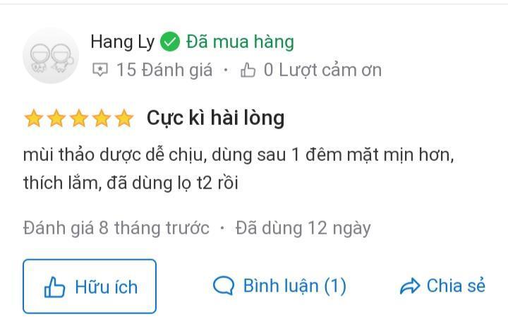 Phản hồi của khách hàng sau khi sử dụng Caudalie Vinoperfect