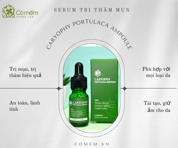 serum trị thâm mụn cho da nhạy cảm