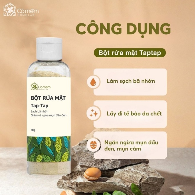 Combo Firstdate Taptap - Chăm sóc da mụn cám, mụn đầu đen