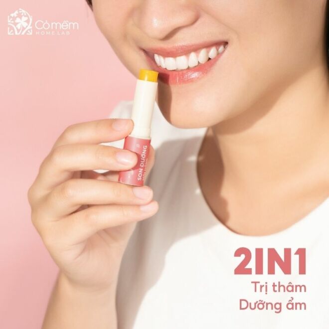 Son dưỡng Môi Hồng - Trị thâm, làm hồng môi vượt trội sau 4 tuần