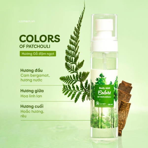 body mist mùi mát
