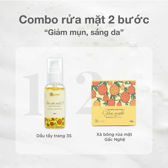 Dầu tẩy trang 3S - Cho da sạch, sáng, se