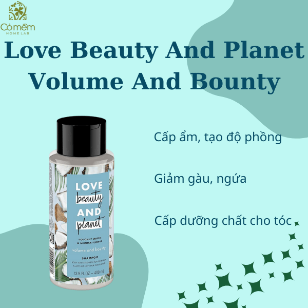 Dầu gội Love Beauty And Planet Volume And Bounty 