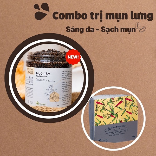 Muối tắm trắng tẩy tế bào chết body Cỏ Mềm