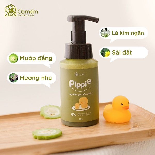 sữa tắm thảo dược cho trẻ sơ sinh