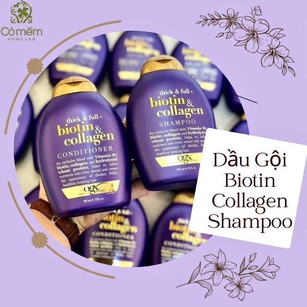 Dầu gội Biotin Collagen Shampoo