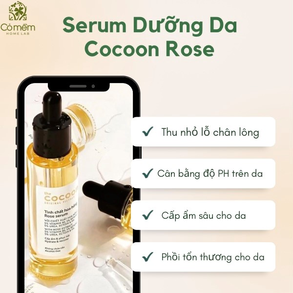 Serum dưỡng da Cocoon Rose