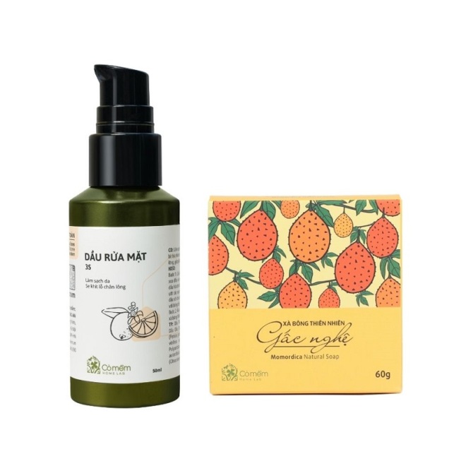 Combo Rửa mặt sạch sâu - Double Cleansing từ thiên nhiên