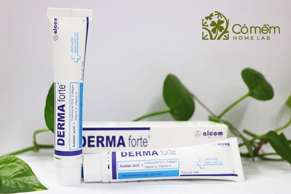 Alcom Derma Forte Advanced khắc tinh của mụn với da nhạy cảm