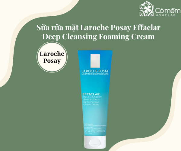 Sữa rửa mặt La Roche-Posay có độ pH an toàn cho làn da