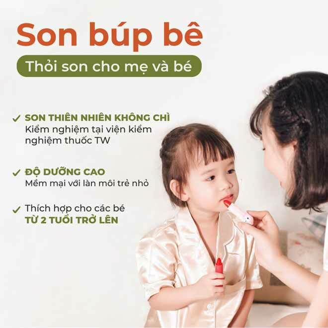 Son Búp bê - Thỏi son cho bé