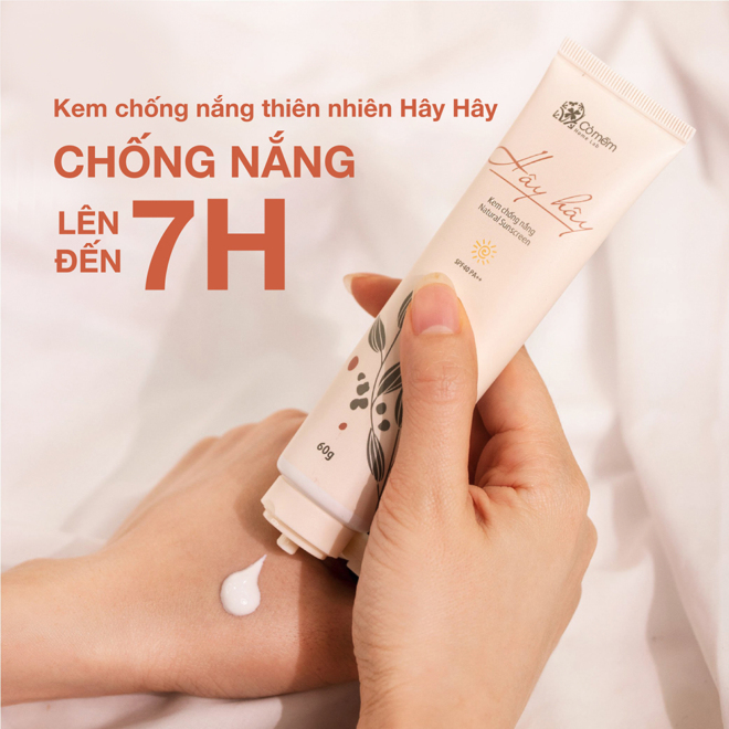 Kem Chống Nắng Hây Hây - Bổ sung AmitoseR dưỡng ẩm thiên nhiên