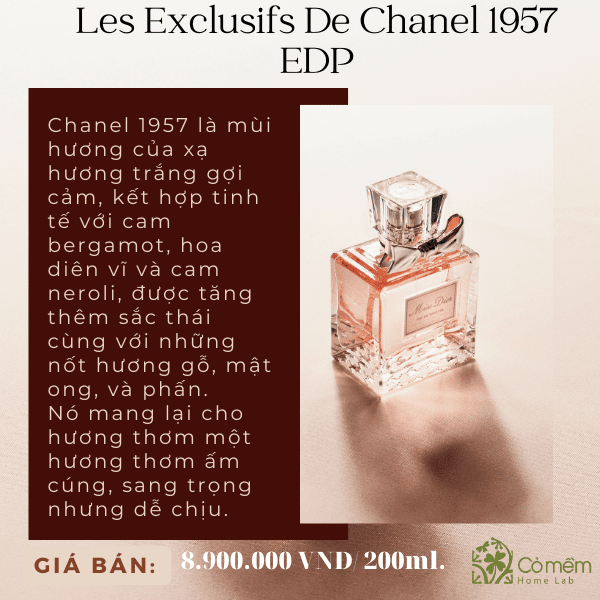 Khám phá bộ sưu tập nước hoa Les Exclusifs de Chanel đẳng cấp