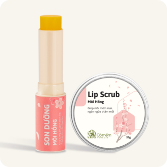 Combo dưỡng Hồng Môi (Lipscrub Môi Hồng + Son dưỡng Môi Hồng) Combo dưỡng Hồng Môi (Lipscrub Môi Hồng + Son dưỡng Môi Hồng)