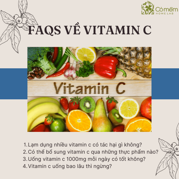 Uống vitamin C sủi mỗi ngày có tốt không?