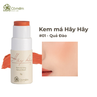 Kem má hồng Hây Hây - Quả đào Kem má hồng Hây Hây - Quả đào